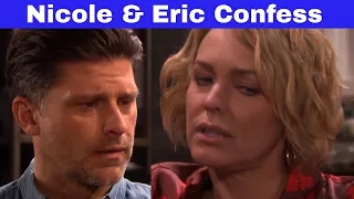 Days of Our Spoilers: Nicole & Eric Confess Everything - Will They Finally Talk It Out