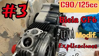 COMO ARMAR MOTOR #3 [HONDA SÚPER CUB]🔥 (90cc-125cc)🔥[ +Trucos ] Modify (Step bu Step )😲