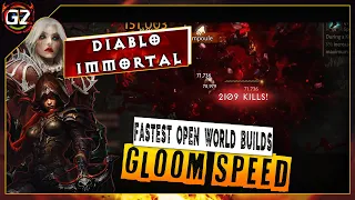 Fastest Open World - Gloom Builds | Blood Knight | Diablo Immortal