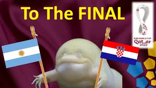 World Cup 2022 Predictions ⚽ Argentina vs Croatia 🐸 The Guessing Frog | Semi-Finals