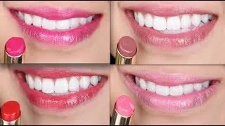 "13 Shades of Swatches"- L'Oreal Colour Caresse vs Revlon Lip Butter