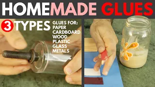 How to Make GLUE at HOME | Homemade Glues | d'ArtofScience