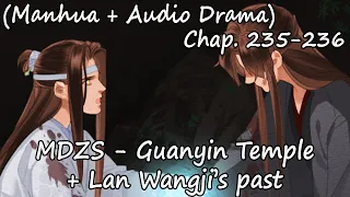 [ENG/FR] Guanyin temple - Get lost - Lan Wangji protects Wei Wuxian and is whipped (Manhua + Audio)