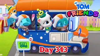 My Talking Tom Friends Space Update Complete Gameplay Day 343 (Android/ iOS) #talkingtom