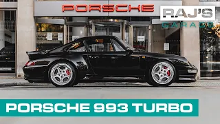 Porsche 911 993 Turbo modified with KW Suspension & Rotiform's | Raj's Garage EP23