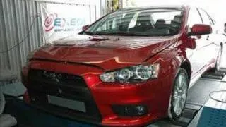 Buschur Racing's 2008 Evo X baseline dyno pull