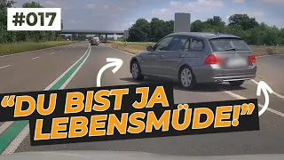 Absolute Unfähigkeit, gefährliches Überholen und von der Fahrbahn drängen| #German #Dashcam | #017