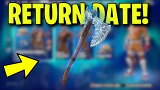 LEVIATHAN AXE RETURN DATE in FORTNITE ITEM SHOP! (Leviathan Axe Pickaxe Returning)