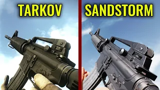 Escape from Tarkov vs Insurgency Sandstorm - Weapons Comparison