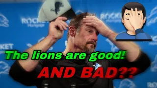 The Detroit Lions are REALLY good... AND BAD?! (a breakdown)