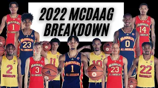 2022 Mcdonald's All American Boys Game Breakdown