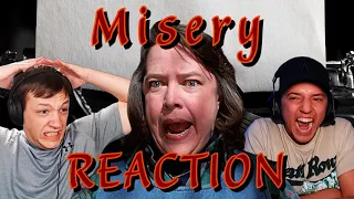 Misery (1990) MOVIE REACTION!!! FIRST TIME WATCHING!!!