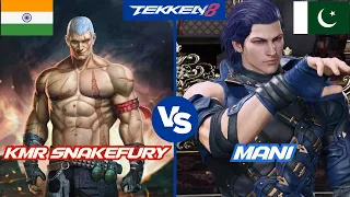 India vs Pakistan:  Claudio Vs Bryan Madness! | Tekken 8 Showdown!