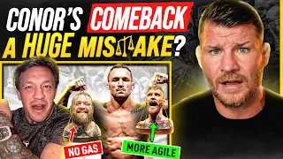 BISPING: Conor McGregor vs Michael Chandler is a HUGE Mistake at Middleweight?!?