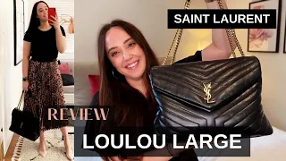 SAINT LAURENT LOULOU LARGE REVIEW 2023 | Samantha Rose King