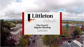 City Council Meeting & Study Session - 12/7/2021