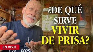 ¿De qué sirve vivir de prisa y compitiendo?