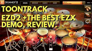 Toontrack EZ DRUMMER 2 + the best EZX expansions : the best presets, demo, review, Subscribe!