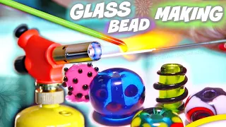 Testing a GLASS BEAD MAKING Kit for Beginners