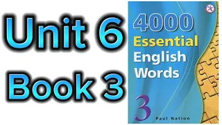4000 Essential English Words Book 3 Unit 6 @-Learn-Easy-English
