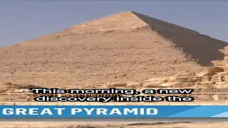 The new discovery inside the great Pyramid. Discovery of the Century !!!!
