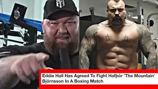 Thor Calls Out Eddie Hall after 501kg + Eddie Hall Responds + Thor VS Eddie Boxing Match 2021?