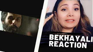 Kabir Singh: Bekhayali | Shahid Kapoor, Kiara Advani | Reaction!