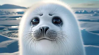 Baby Seal Started Crying