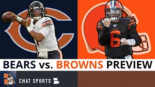 Bears vs. Browns Preview & Prediction: Justin Fields First Start? Andy Dalton Injury, Baker Mayfield
