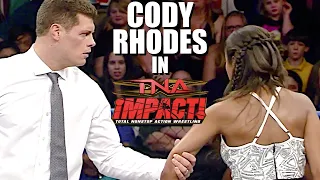 What on earth was Cody Rhodes doing in the Impact Zone?