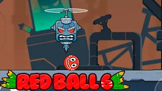 Red Ball 6 - Gameplay Walkthrough Level 54 - 61 + BOSS (iOS, Android)