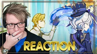 MY HEART! Furina Receives Her Vision Cutscene Animation REACTION! | The Little Oceanid Story Quest