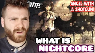 First Time Reacting to NIGHTCORE "Angel With A Shotgun" | REACTION!!