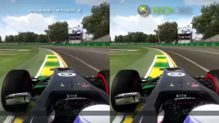 F1 2013 - PS3 vs Xbox 360 - Graphics Comparison
