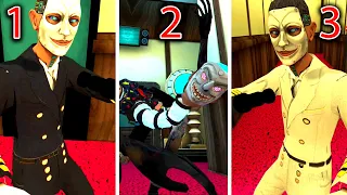 Smiling X 4 All New Enemies Jumpscares