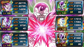 FULL FRIEZA TEAM SHOWCASE! Dragon Ball Z Dokkan Battle