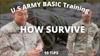HOW TO SURVIVE BASIC TRAINING | 10 Tips | JOINING THE ARMY 2022