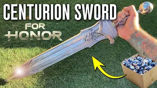 Casting A HUGE Centurion Sword From SODA CANS - FOR HONOR Sword Making