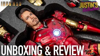 Hot Toys Iron Man Mark 3 Diecast 2.0 Unboxing & Review