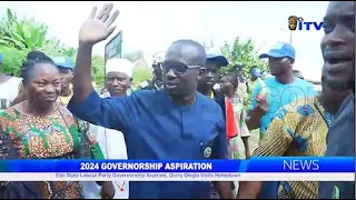 Edo Labour Party governorship aspirant, Dorry Okojie visits hometown