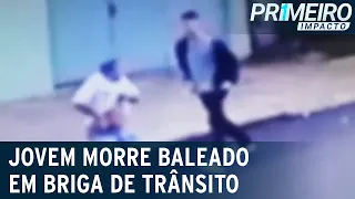 Jovem é morto durante briga de trânsito em Cascavel (PR) | Primeiro Impacto (25/03/22)