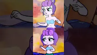 COMPARISON CALA MARIA | (Cuphead/Gacha) #Shorts