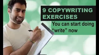 9 Copywriting Exercises you can start doing “write” now