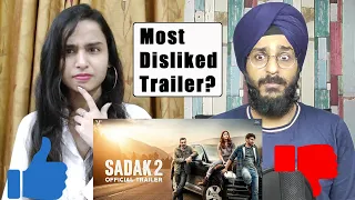 Sadak 2 Trailer Reaction | Sanjay Dutt, Alia Bhatt, Aditya Roy Kapoor | Parbrahm Singh