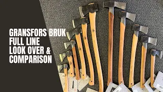Full Line-up of Gransfors Bruk Axes & Hatchets | 420 Small Forest , 430 Scandinavian Forest and more