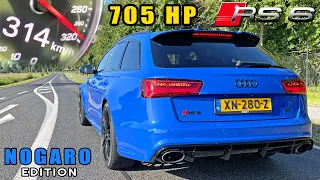 AUDI RS6 C7 Nogaro Edition by ABT | 0-314 ACCELERATION SOUND & POV