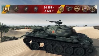 WoT WZ-120 Best Game | 10 kills - Sand River