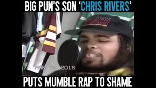 BIG PUNS SON CHRIS RIVERS GOT BARS PEEP THIS FREESTYLE