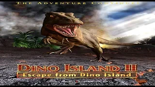 Dino Island II Escape from Dino Island preshow and ride