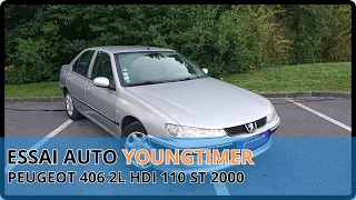 TEST AUTO YOUNGTIMER - PEUGEOT 406 2L HDI 110 ST 2000